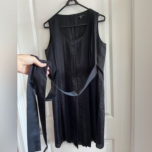 Boss Black Midi Dress with Belt